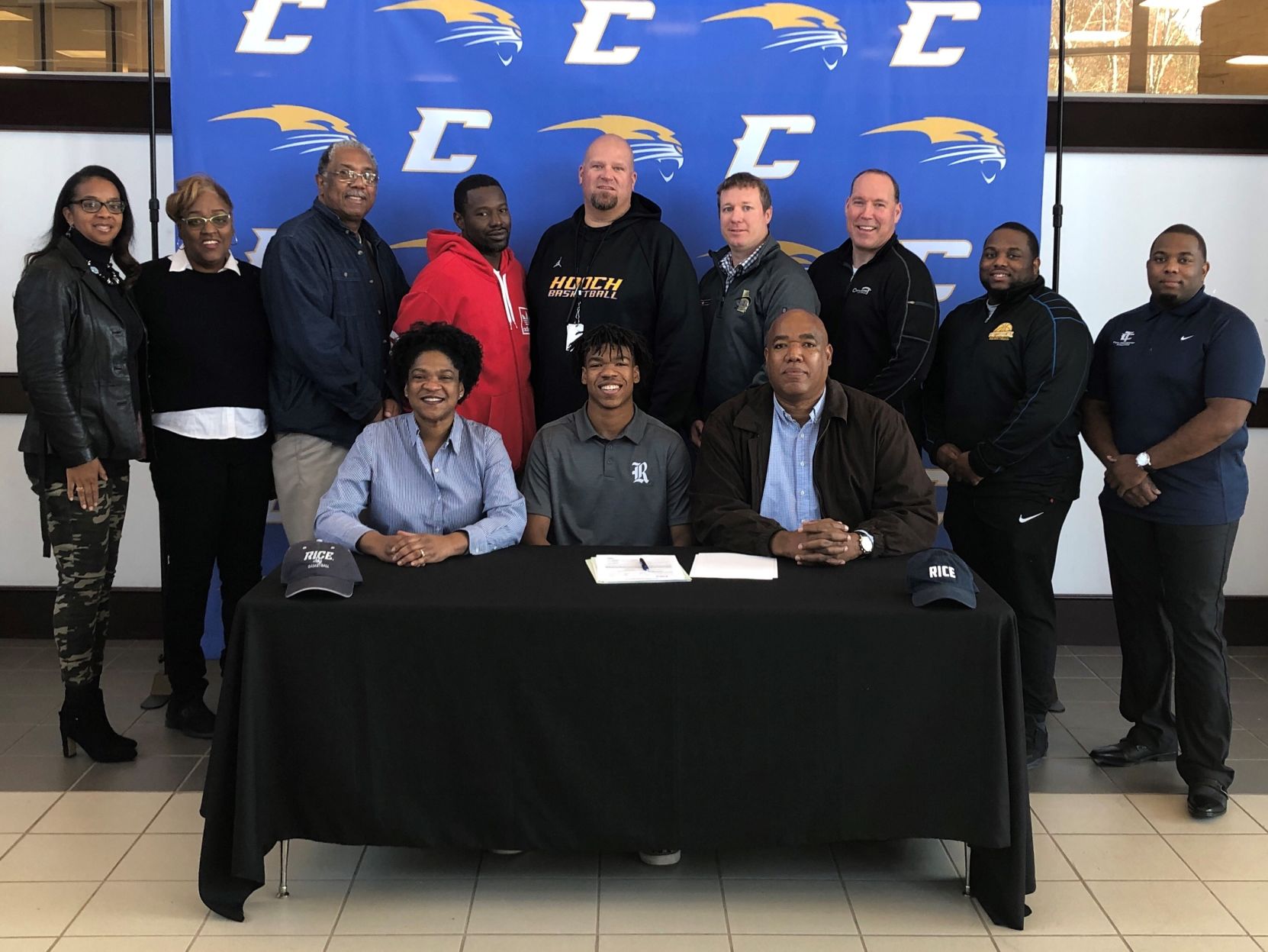 Hooch's Cameron Sheffield signs with Rice University